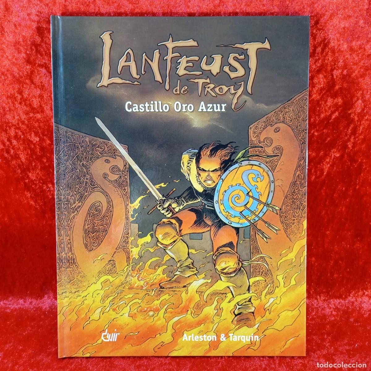 C&oacute;mics: LANFEUST DE TROY - CASTILLO ORO AZUR - ARLESTON & TARQUIN - DEVIR IBERIA - COMIC / 1163 - Foto 1