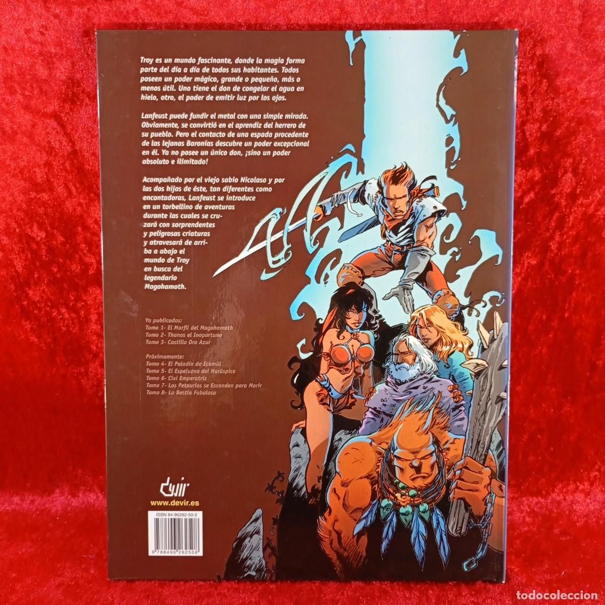 C&oacute;mics: LANFEUST DE TROY - CASTILLO ORO AZUR - ARLESTON & TARQUIN - DEVIR IBERIA - COMIC / 1163 - Foto 2