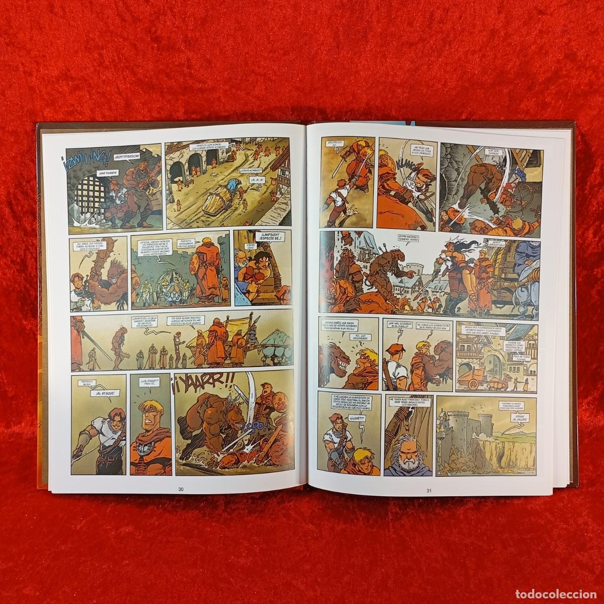 C&oacute;mics: LANFEUST DE TROY - CASTILLO ORO AZUR - ARLESTON & TARQUIN - DEVIR IBERIA - COMIC / 1163 - Foto 5