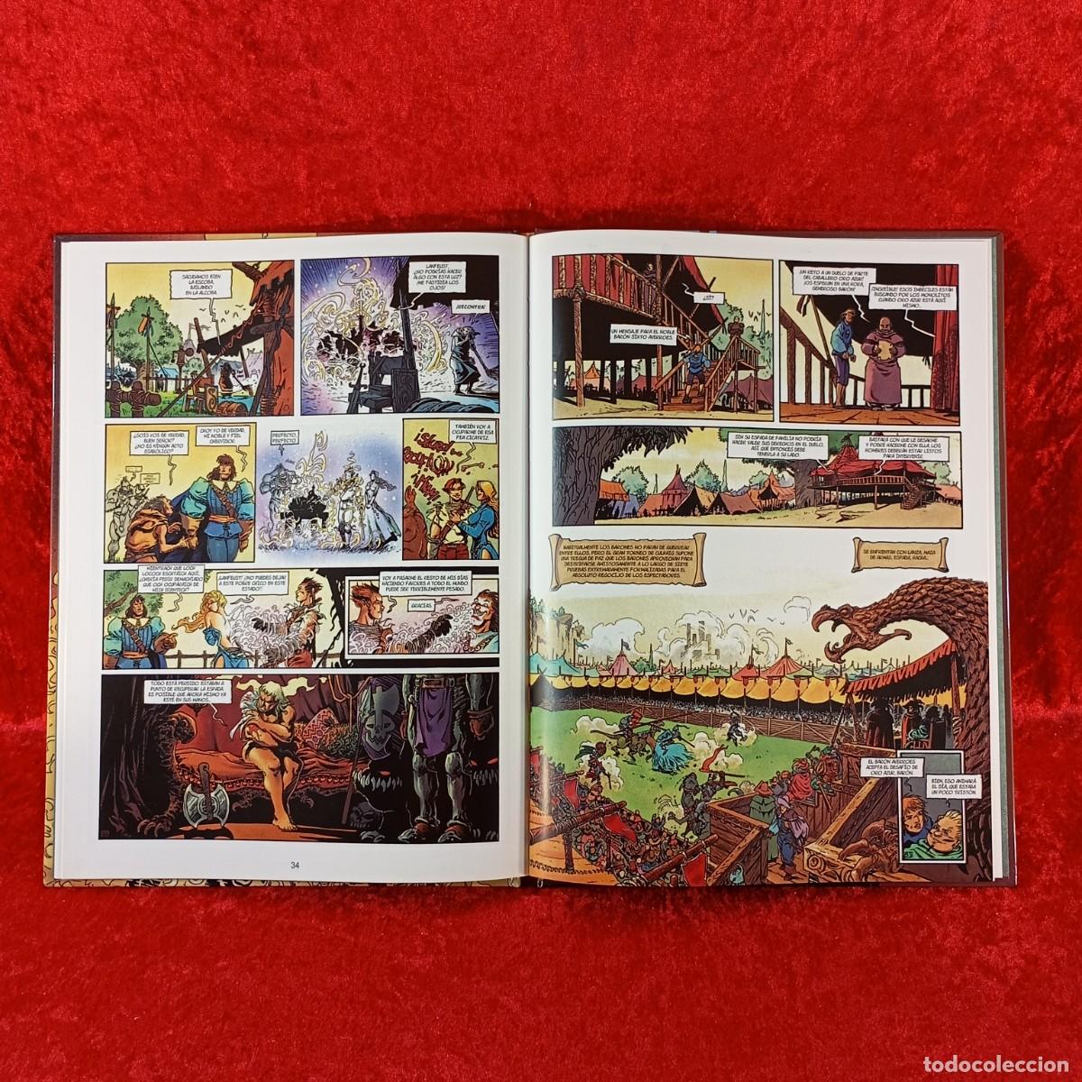 C&oacute;mics: LANFEUST DE TROY - EL PALAD&Iacute;N DE ECKM&Uuml;L - ARLESTON & TARQUIN - DEVIR IBERIA - COMIC / 1164 - Foto 5