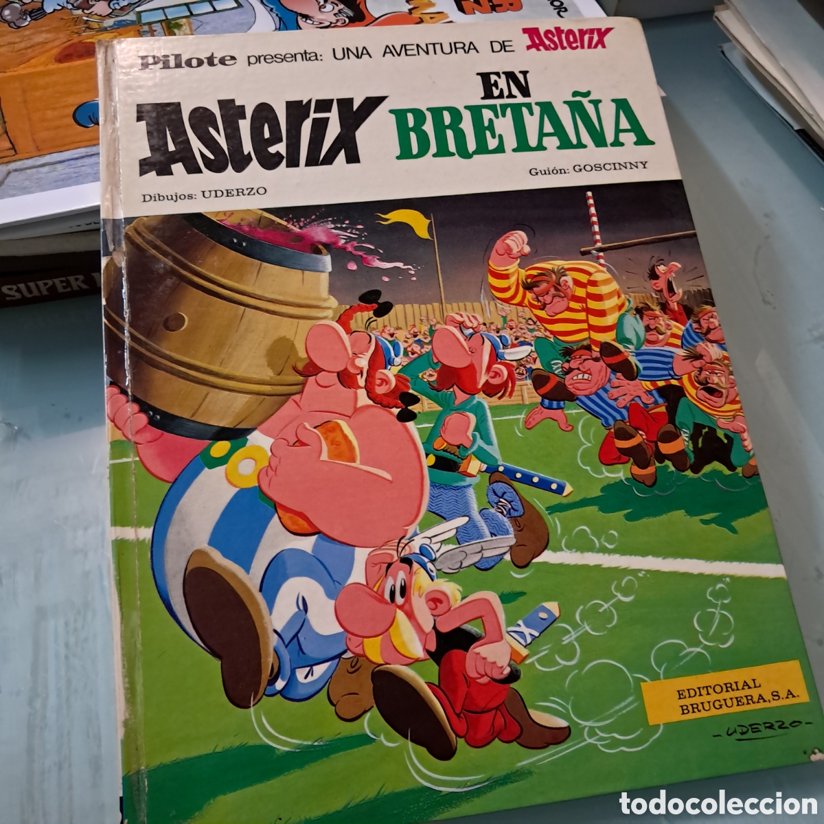 C&oacute;mics: Asterix en Breta&ntilde;a, Pilote Bruguera - Foto 1