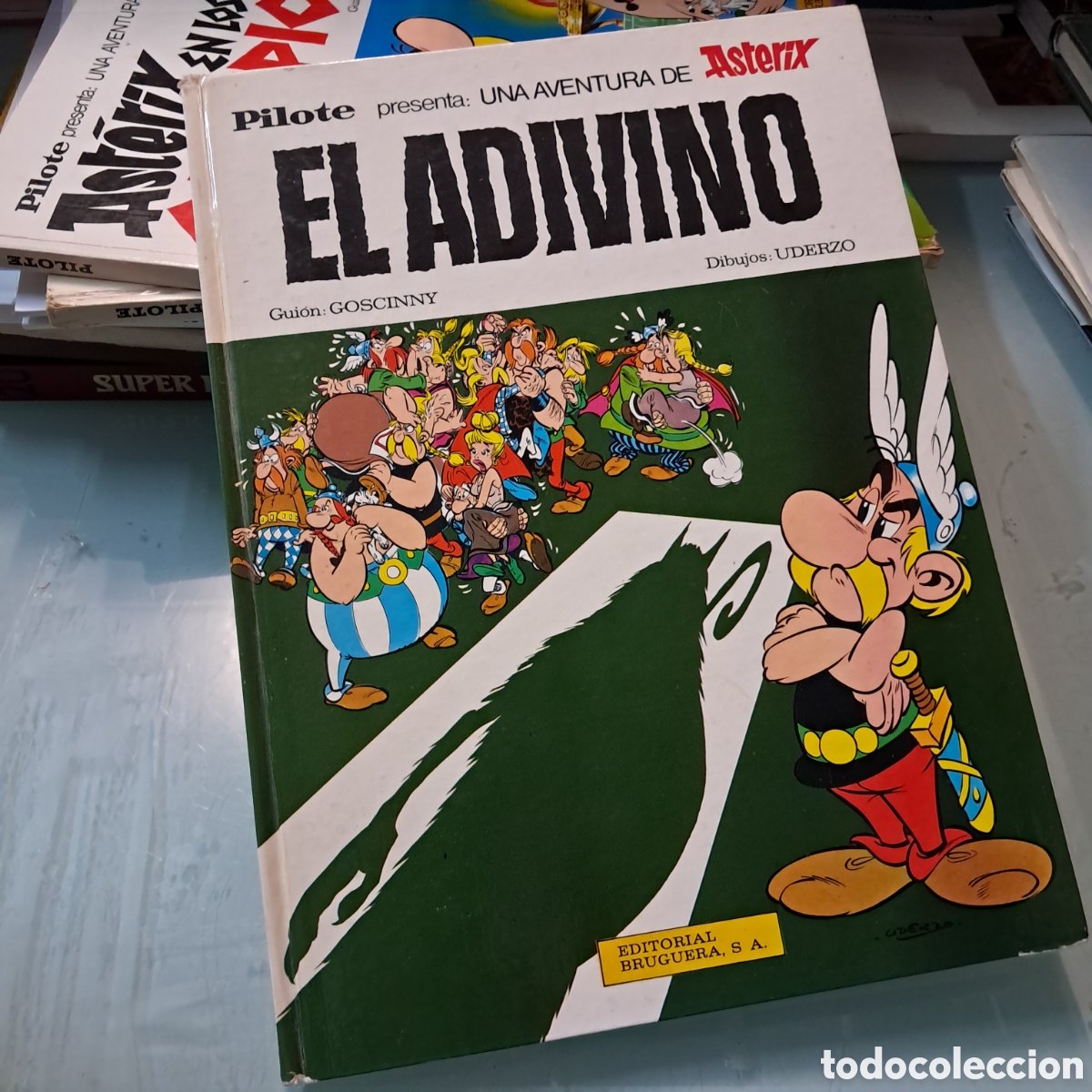 C&oacute;mics: Asterix El divino, Pilote, El adivino, Bruguera - Foto 1