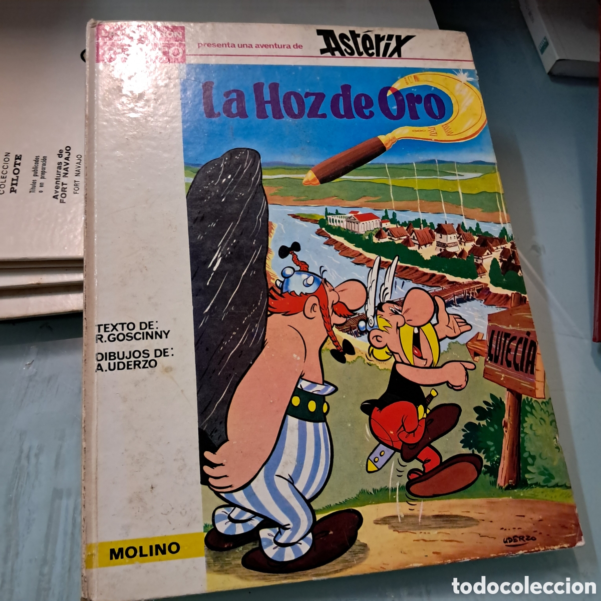 C&oacute;mics: Asterix, La hoz de oro ,Molino, Pilote - Foto 1