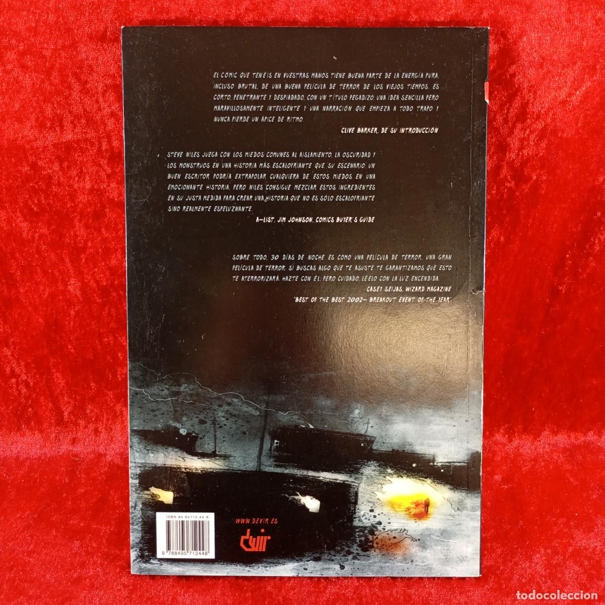 C&oacute;mics: 30 D&Iacute;AS DE NOCHE - STEVE NILES, BEN TEMPLESMITH - DEVIR - 2003 / 1298 - Foto 2