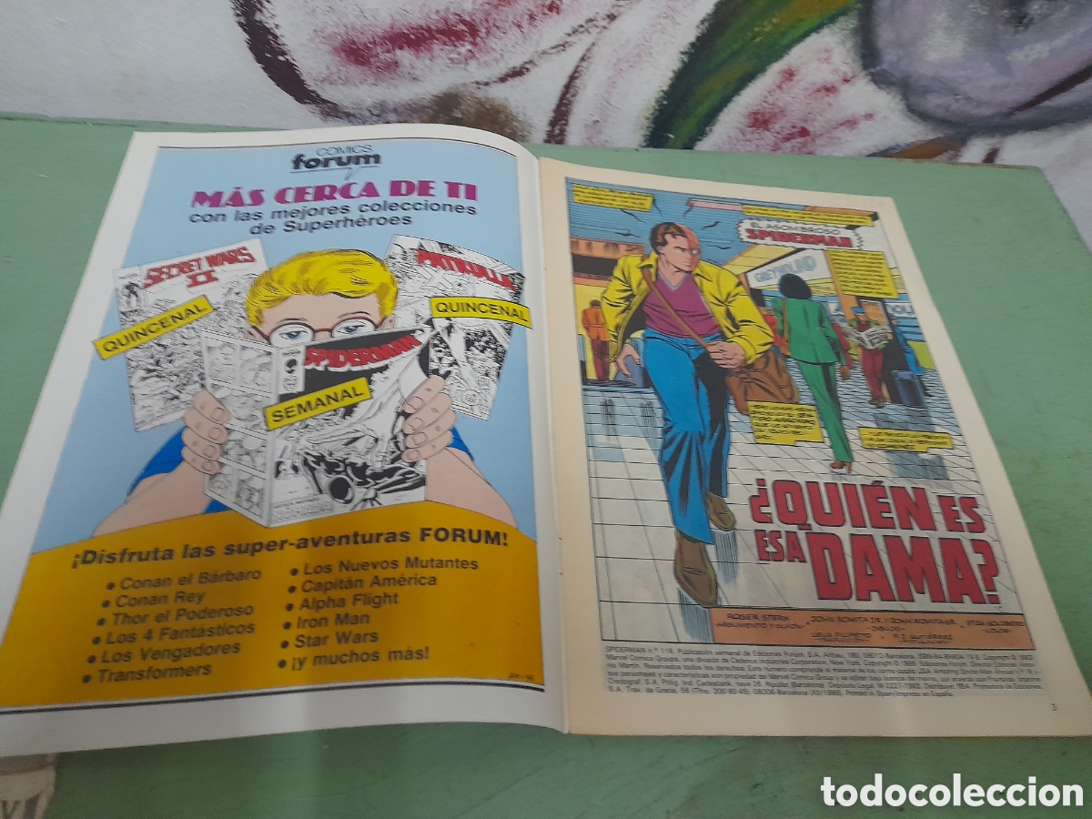 C&oacute;mics: Spiderman n&uacute;mero 118 a&ntilde;o 1982 - Foto 5
