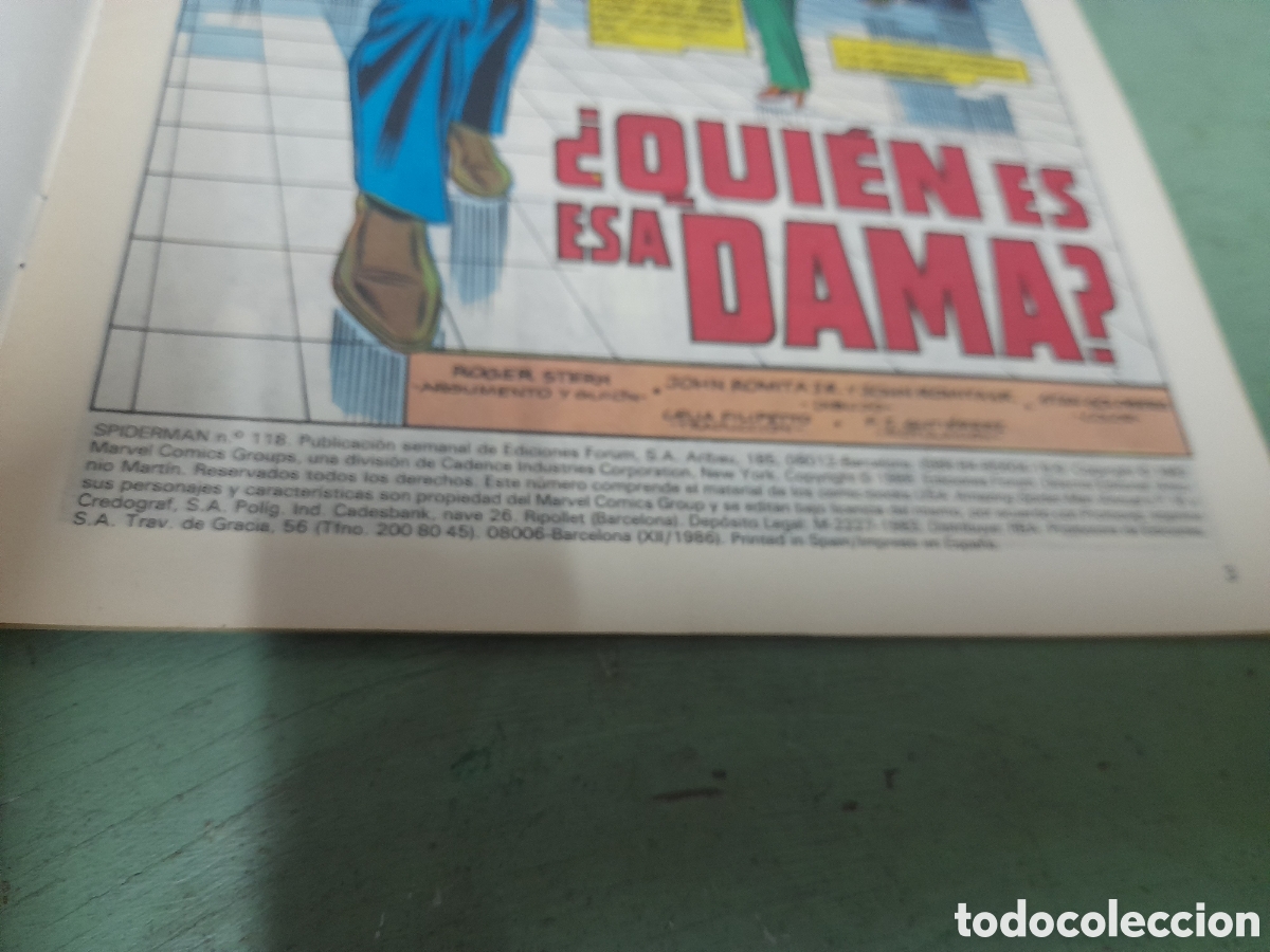 C&oacute;mics: Spiderman n&uacute;mero 118 a&ntilde;o 1982 - Foto 6