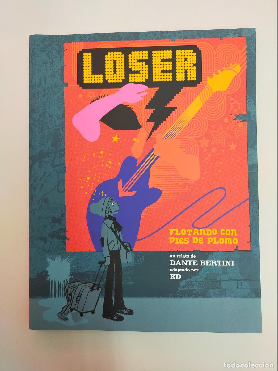 C&oacute;mics: LOSER. FLOTANDO CON PIES DE PLOMO, de Dante Bertini y Ed. CONTIENE CD - Foto 1