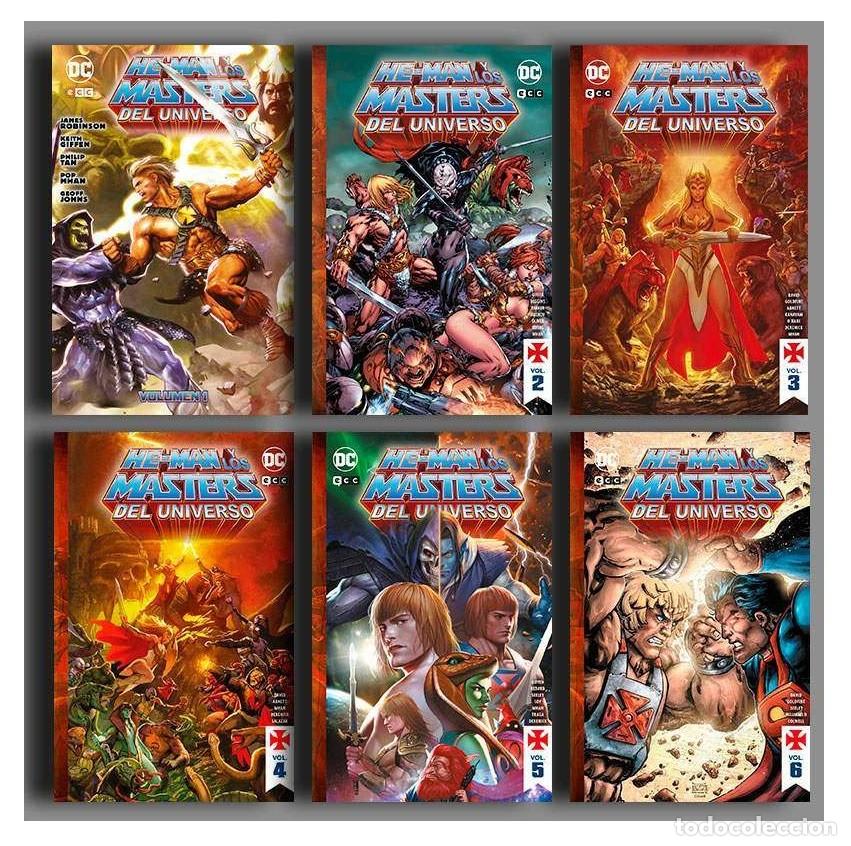 C&oacute;mics: HE-MAN Y LOS MASTERS DEL UNIVERSO, 1-2-3-4-5-6 (COMPLETA: 6 C&Oacute;MICS) - VV. AA. - Foto 2