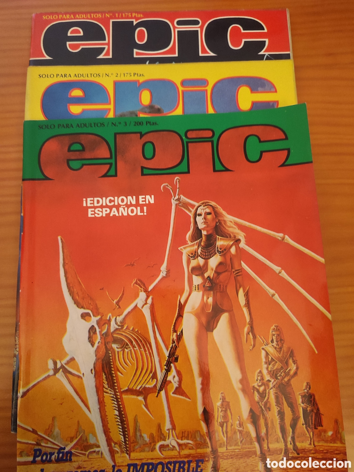 C&oacute;mics: Epic. Comic Ciencia Ficcion. 3 unicos n&uacute;meros. - Foto 1
