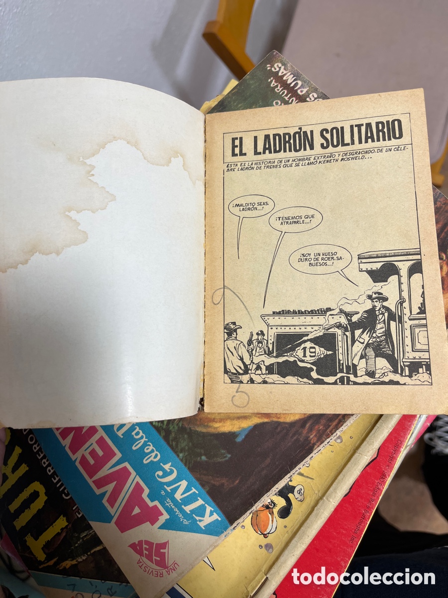 C&oacute;mics: Comic1 tebeo el ladr&oacute;n solitario, gran oeste, 64 p&aacute;gs - Foto 2