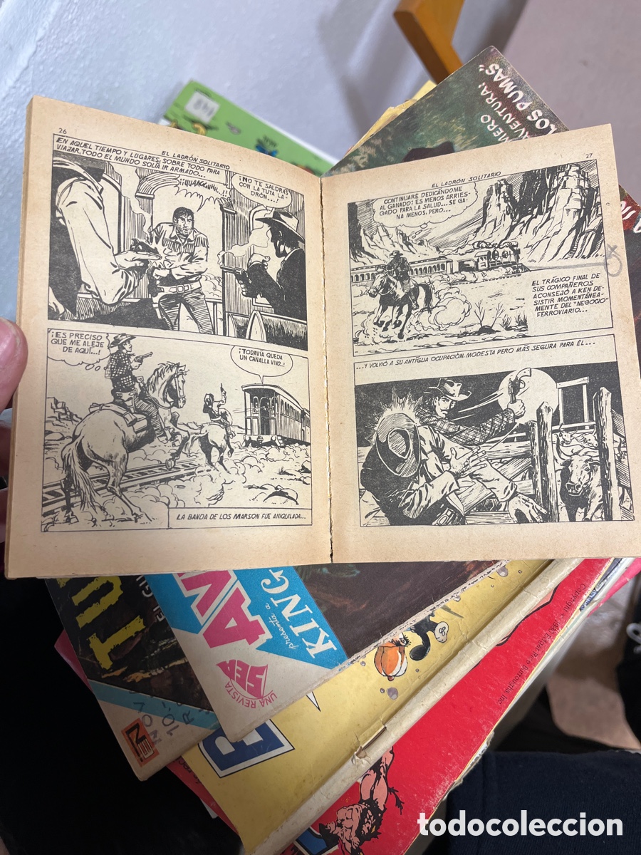 C&oacute;mics: Comic1 tebeo el ladr&oacute;n solitario, gran oeste, 64 p&aacute;gs - Foto 3