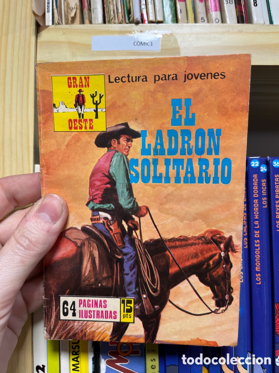 C&oacute;mics: Comic1 tebeo el ladr&oacute;n solitario, gran oeste, 64 p&aacute;gs - Foto 1