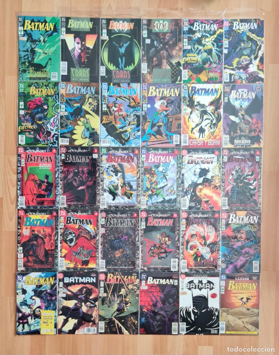 C&oacute;mics: BATMAN. Colecci&oacute;n de 90 comics (del 200 al 289). Editorial Vid 1995 - Foto 2