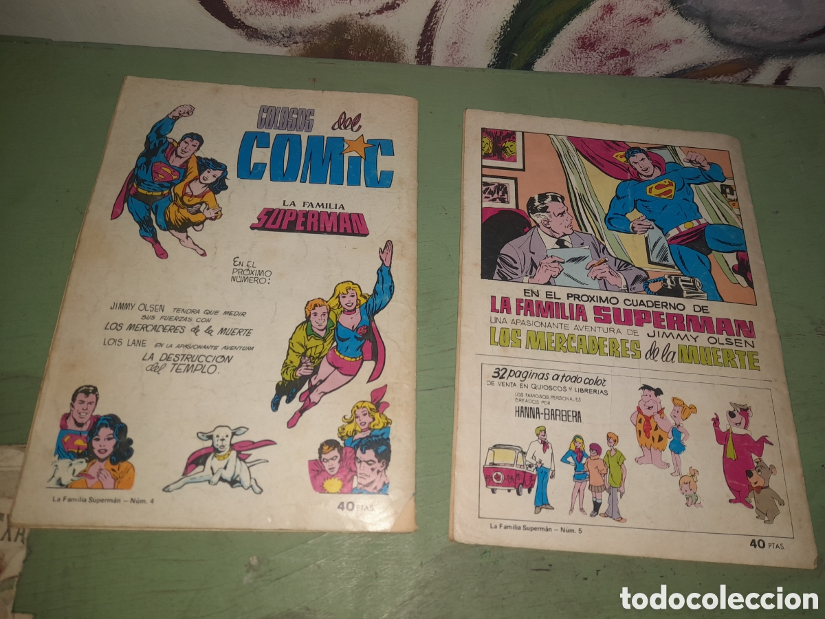 C&oacute;mics: Lote de dos c&ograve;mics La fam&iacute;lia Superman n&uacute;meros 4 y 5 - Foto 6