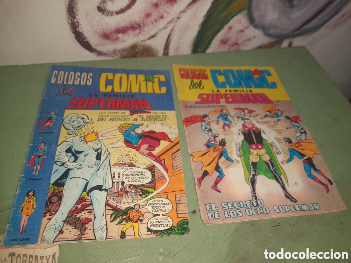 C&oacute;mics: Lote de dos c&ograve;mics La fam&iacute;lia Superman n&uacute;meros 4 y 5 - Foto 1