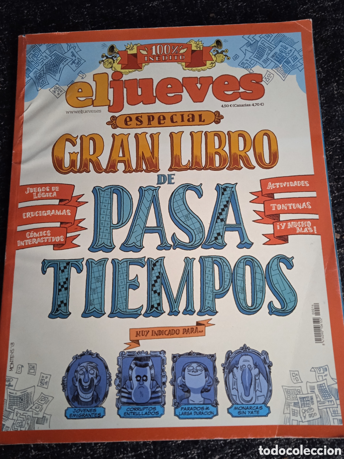 C&oacute;mics: ESPECIAL EL JUEVES - GRAN LIBRO DE PASATIEMPOS - Foto 1