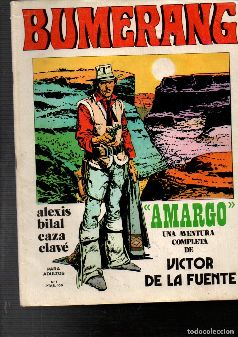 C&oacute;mics: BUMERANG N&ordm; 1. EDITORIAL NUEVA FRONTERA 1978 - Foto 1