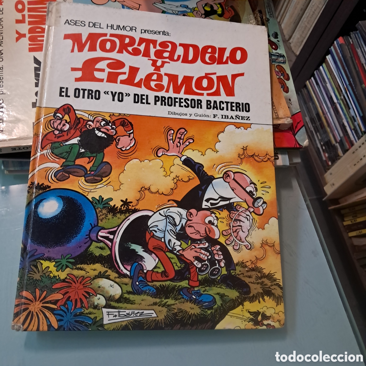 C&oacute;mics: Mortadelo y Filemon El otro yo del profesor Bacterio, Bruguera - Foto 1