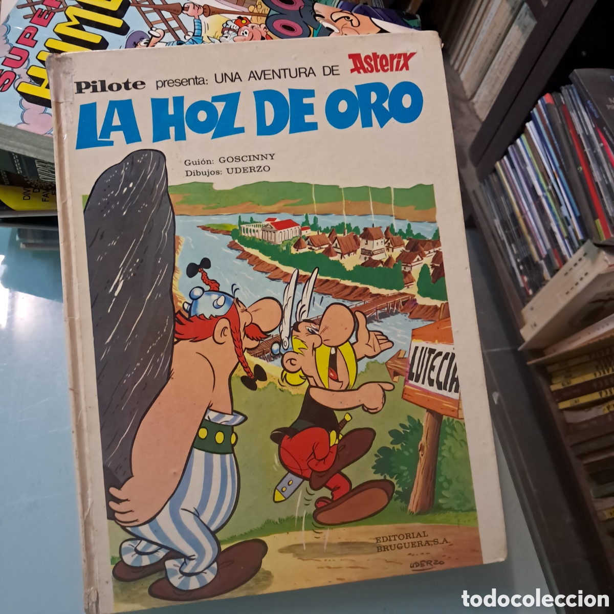 C&oacute;mics: Asterix, La hoz de oro, Bruguera, 36 - Foto 1
