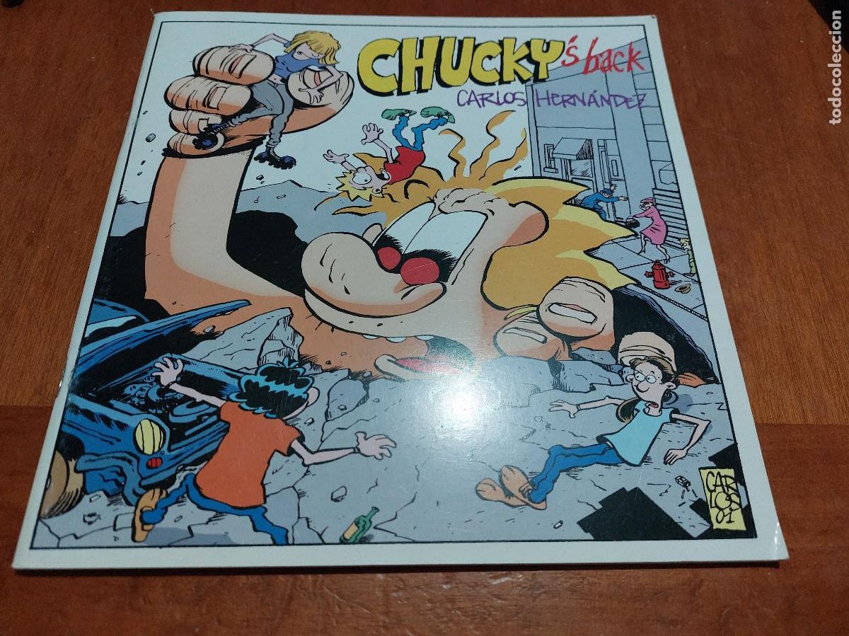 C&oacute;mics: CHUCKY&acute;S BACK. CARLOS HERNANDEZ. GRAPA. COMIC. EL BATRACIO AMARILLO. DIFICIL. EEA 1 - Foto 1