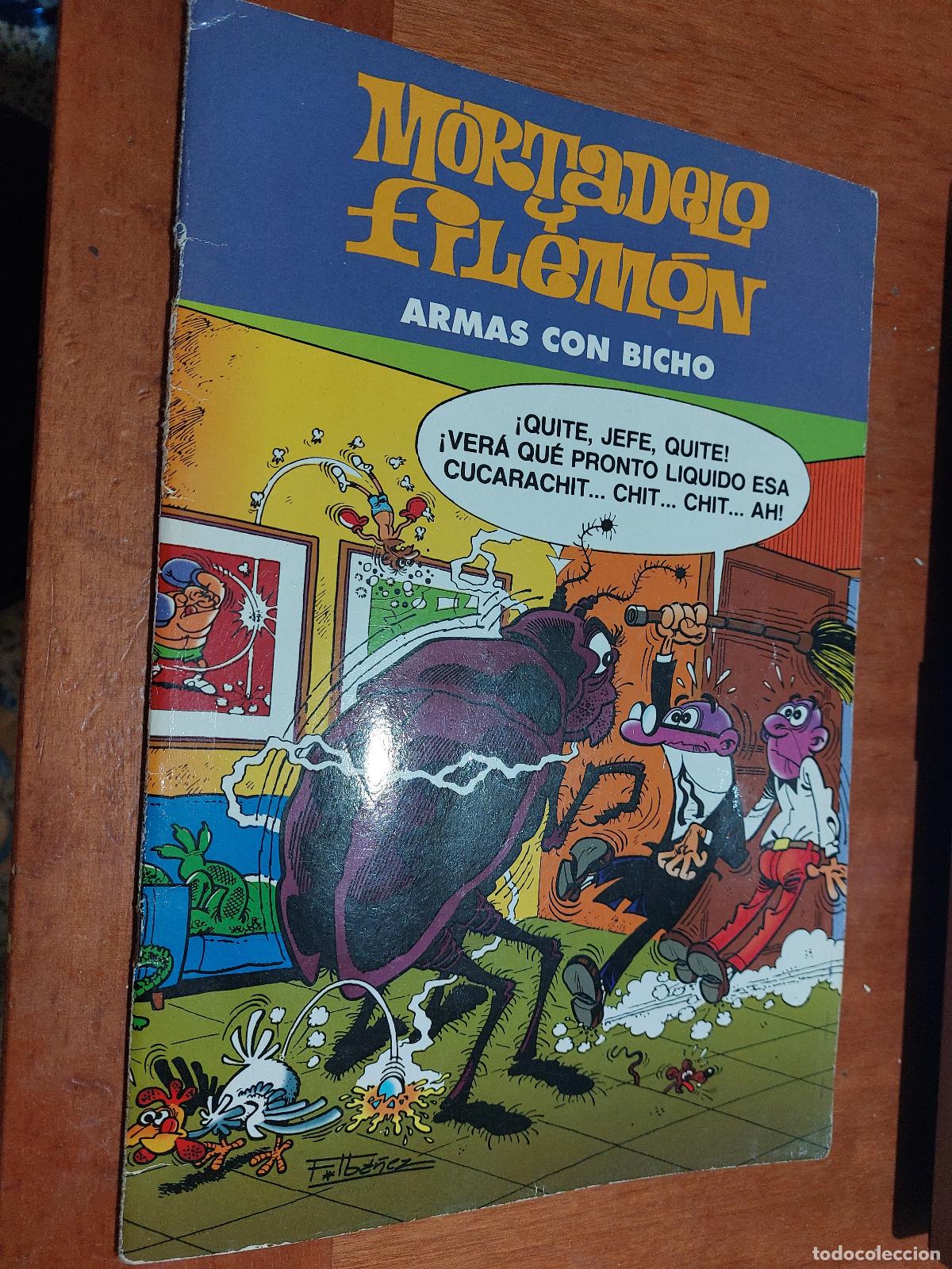 C&oacute;mics: ARMAS CON BICHO. MORTADELO Y FILEM&Oacute;N. GRAPA. BUEN ESTADO. IBA&Ntilde;EZ. E7 1 - Foto 1