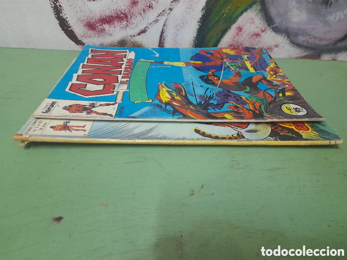 C&oacute;mics: Dos c&oacute;mics n&uacute;meros 42 y 47,de Conan el B&agrave;rbara - Foto 3