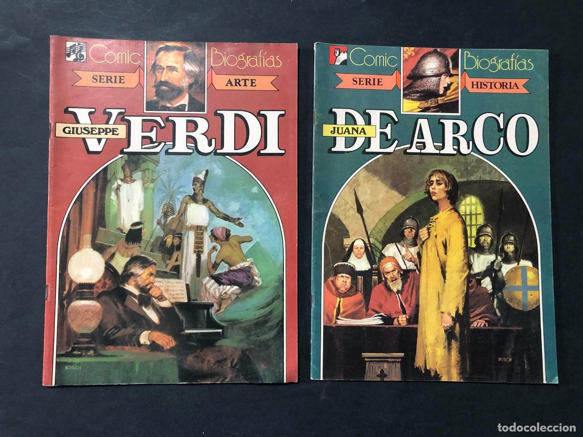 C&oacute;mics: COMICS BIOGRAF&Iacute;AS / JUANA DE ARCO - VERDI - Foto 1