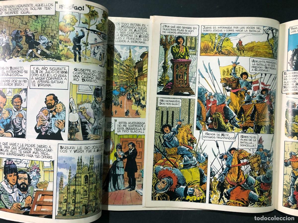 C&oacute;mics: COMICS BIOGRAF&Iacute;AS / JUANA DE ARCO - VERDI - Foto 2
