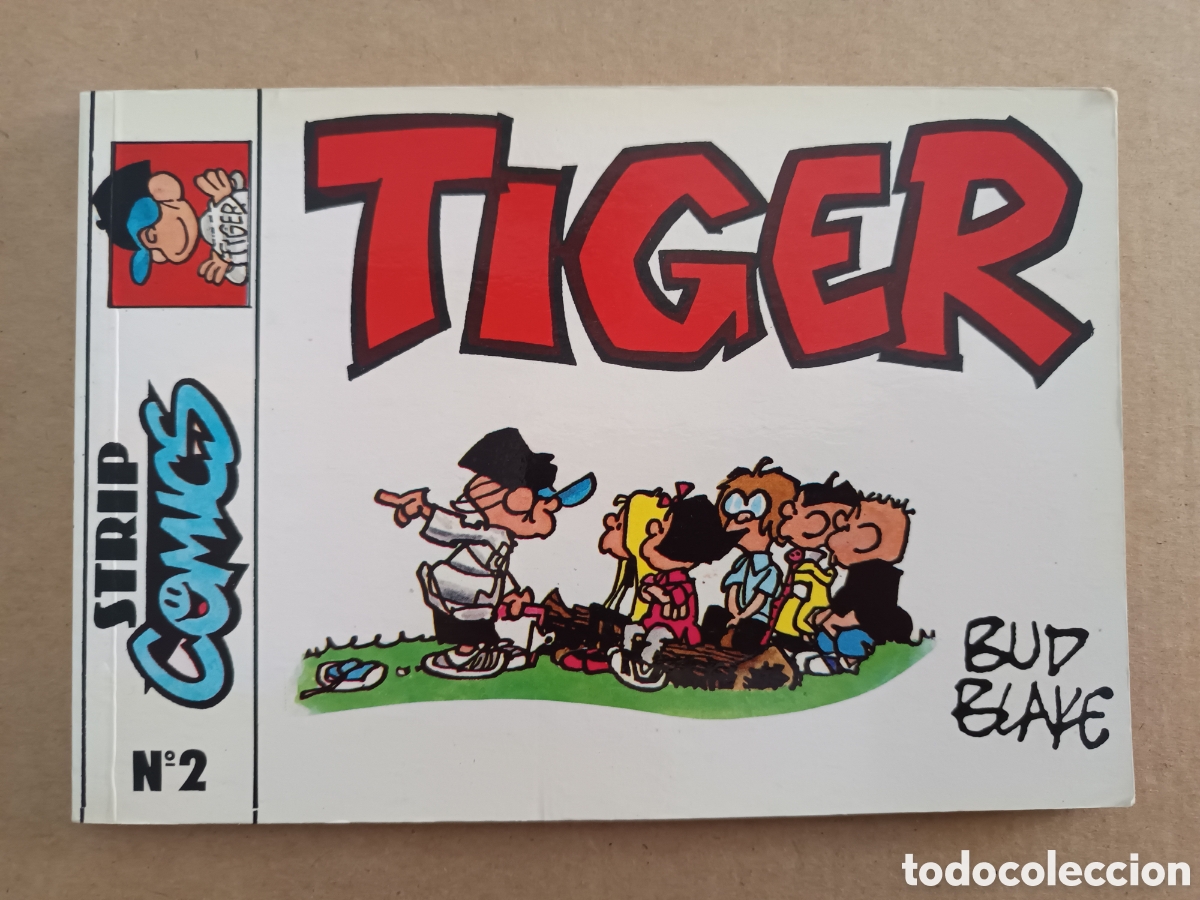 C&oacute;mics: Strips Comics n&deg;2: Tiger, por Bud Blake (Eseuve, 1990). Tigrillo. - Foto 1
