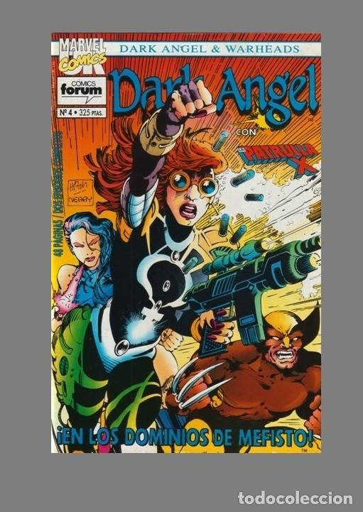C&oacute;mics: �K4 - DARK ANGEL & WARHEADS. [N&ordm; 4]. MARVEL. FORUM. COMIC.