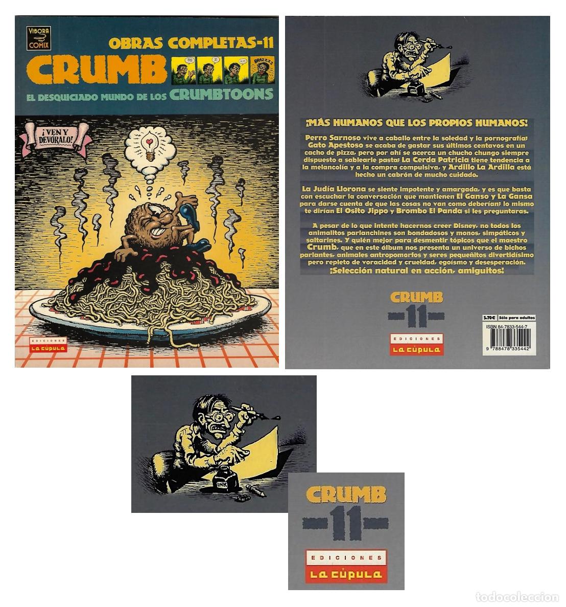 C&oacute;mics: Robert Crumb : Obras Completas n&ordm; 11 (El V&iacute;bora Comix) Nuevo - Foto 1