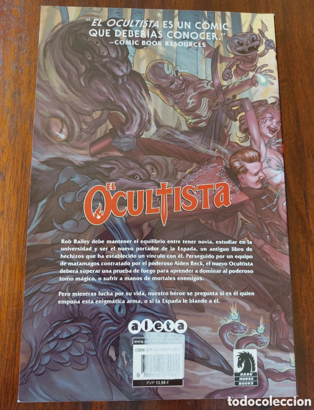 C&oacute;mics: El ocultista. Libro de c&oacute;mic de Tim Seeley - Foto 2