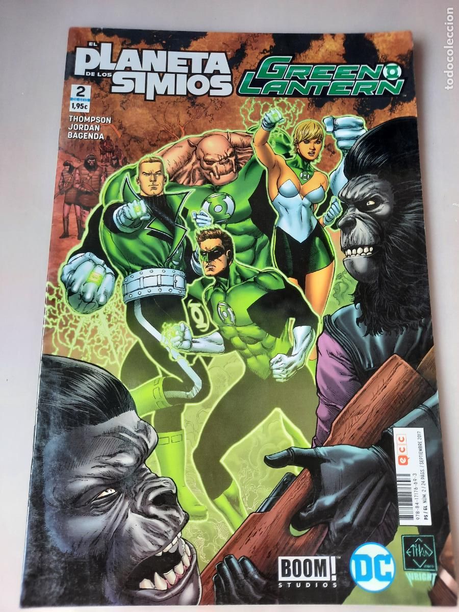 C&oacute;mics: EL PLANETA DE LOS SIMIOS N&ordm; 2 DE 6 - ED. DC - Foto 1