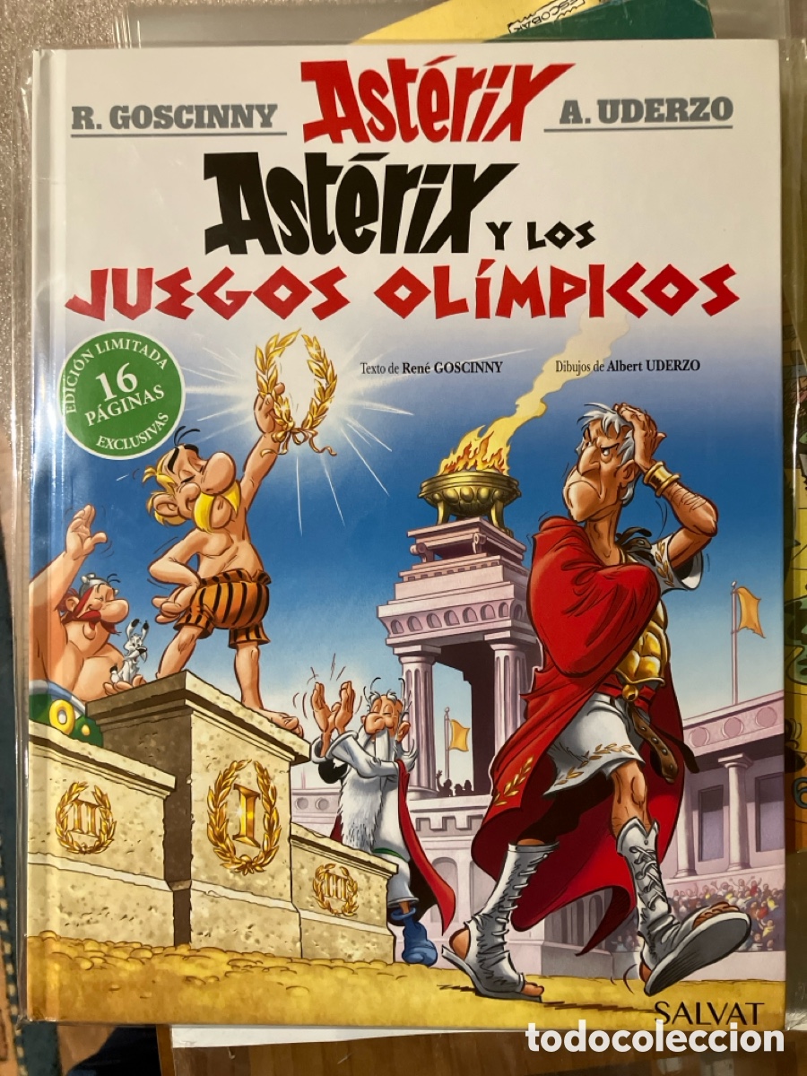 C&oacute;mics: ASTERIX Y LOS JUEGOS OL&Iacute;MPICOS - EDICI&Oacute;N LIMITADA - SALVAT - Foto 1