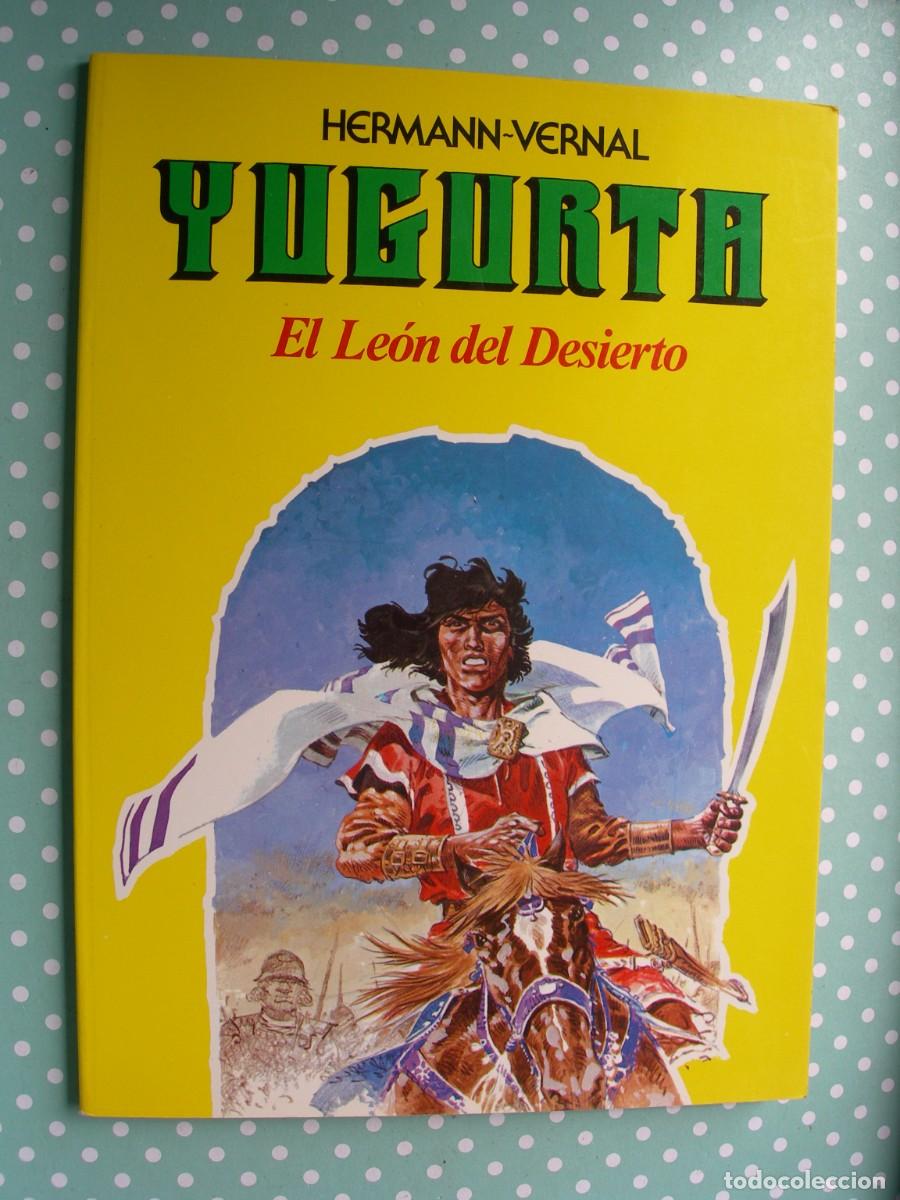 C&oacute;mics: YUGURTA / EL LE&Oacute;N DEL DESIERTO / HERMANN - VERNAL / COMICS - Foto 1