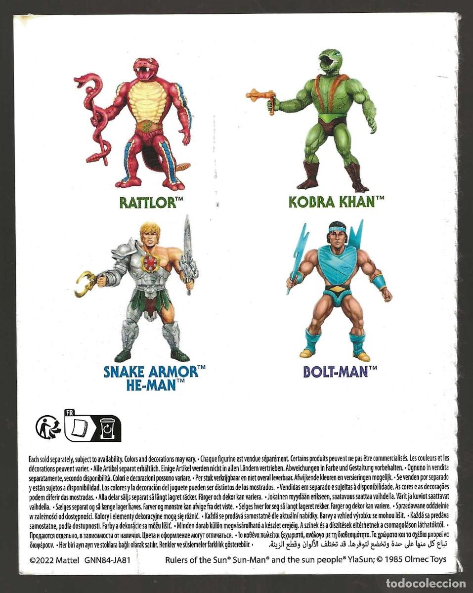C&oacute;mics: MASTERS DEL UNIVERSO -- MINI C&Oacute;MICS -- BOLT- MAN - Foto 2
