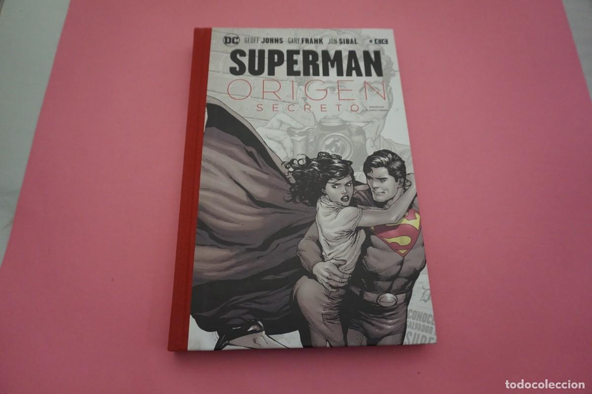 C&oacute;mics: 17C/ SUPERMAN - ORIGEN SECRETO / EDICION EN BLANCO Y NEGRO - ECC ED. - Foto 1