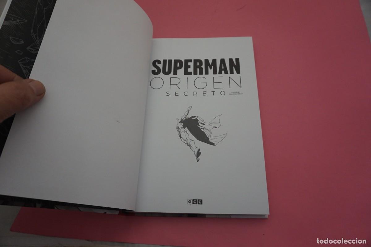 C&oacute;mics: 17C/ SUPERMAN - ORIGEN SECRETO / EDICION EN BLANCO Y NEGRO - ECC ED. - Foto 3
