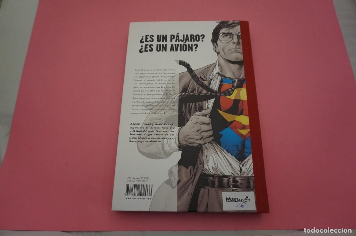 C&oacute;mics: 17C/ SUPERMAN - ORIGEN SECRETO / EDICION EN BLANCO Y NEGRO - ECC ED. - Foto 9