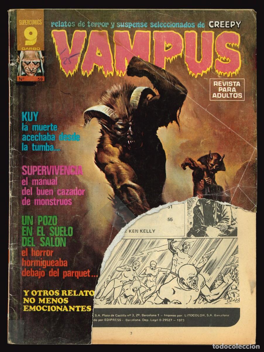 C&oacute;mics: VAMPUS - GARBO / N&Uacute;MERO 59 - Foto 1
