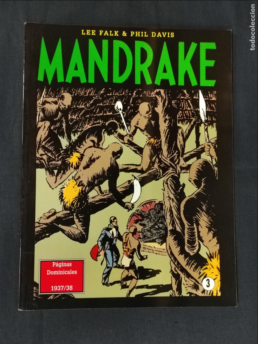 C&oacute;mics: COLECCION COMPLETA - MANDRAKE - PAGINAS DOMINICALES - 5 TOMOS - MAGERIT - Foto 11