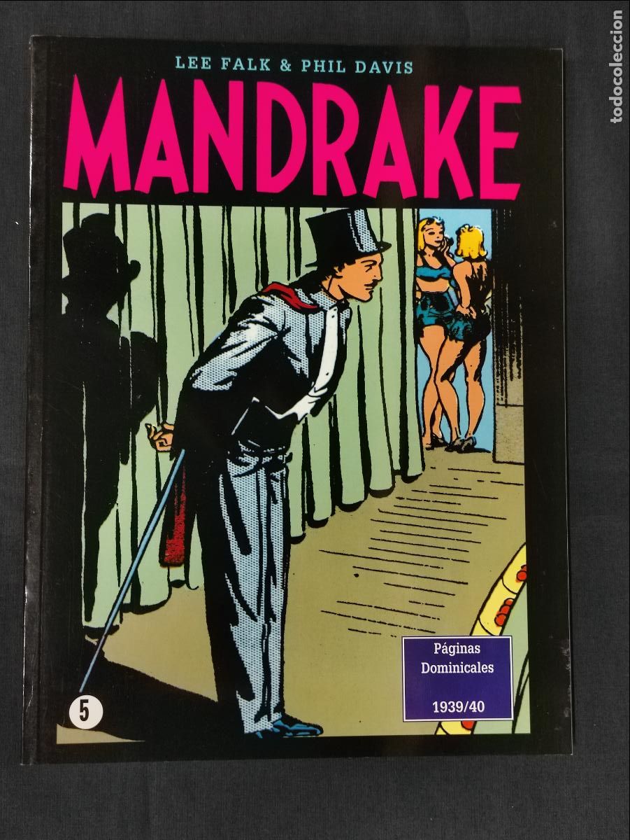 C&oacute;mics: COLECCION COMPLETA - MANDRAKE - PAGINAS DOMINICALES - 5 TOMOS - MAGERIT - Foto 16
