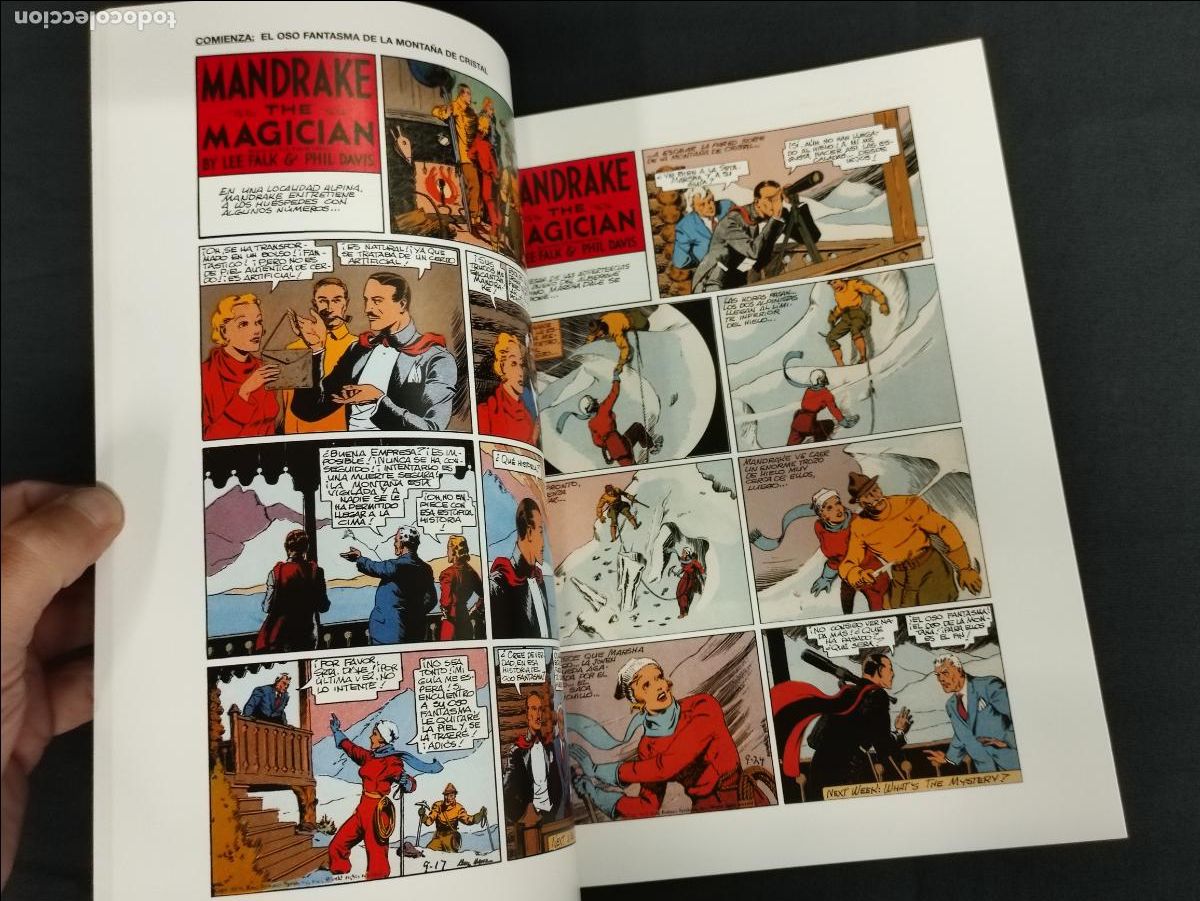 C&oacute;mics: COLECCION COMPLETA - MANDRAKE - PAGINAS DOMINICALES - 5 TOMOS - MAGERIT - Foto 18