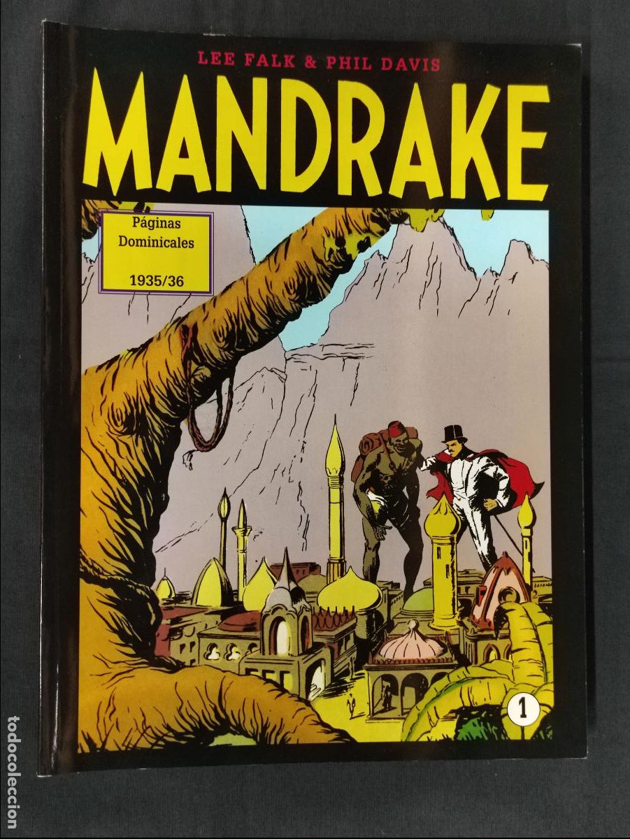 C&oacute;mics: COLECCION COMPLETA - MANDRAKE - PAGINAS DOMINICALES - 5 TOMOS - MAGERIT - Foto 1