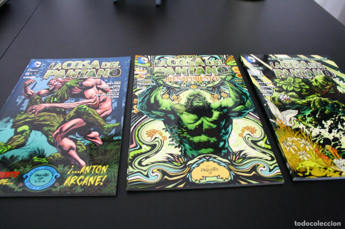 C&oacute;mics: La cosa del pantano de Snyder y Paquette tomos 1-2-3 - ECC - Foto 1