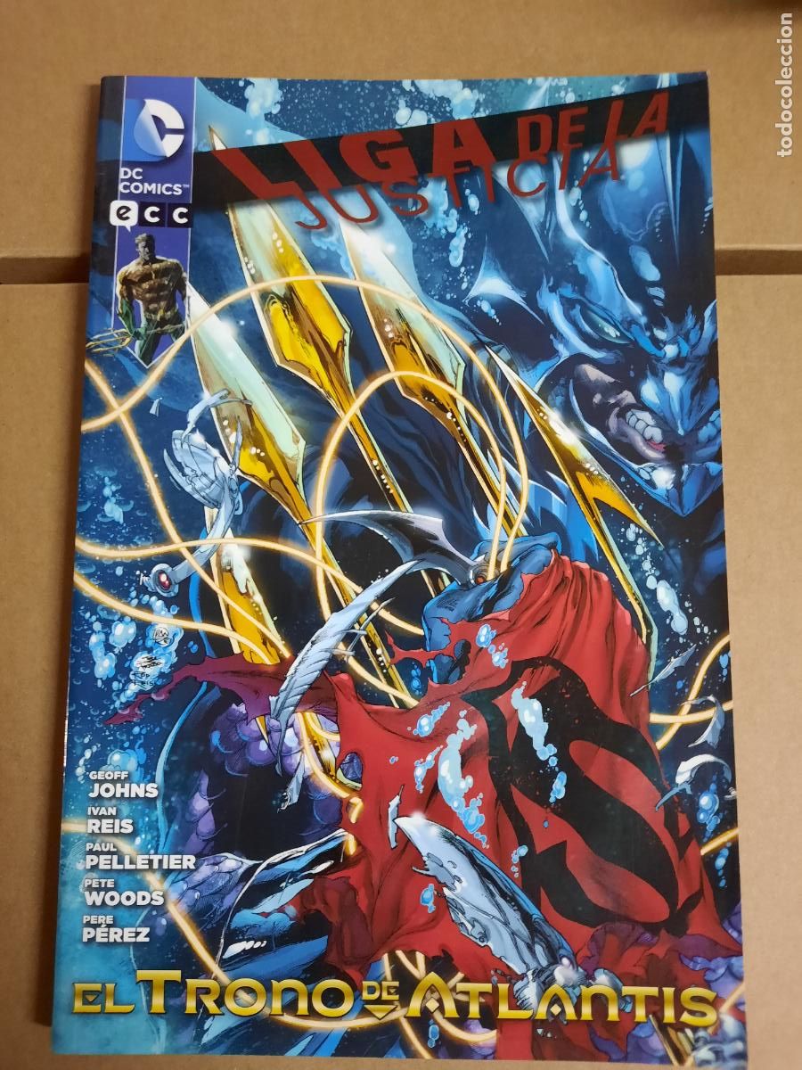 C&oacute;mics: LIGA DE LA JUSTICIA: EL TRONO DE ATLANTIS - DC - Foto 1