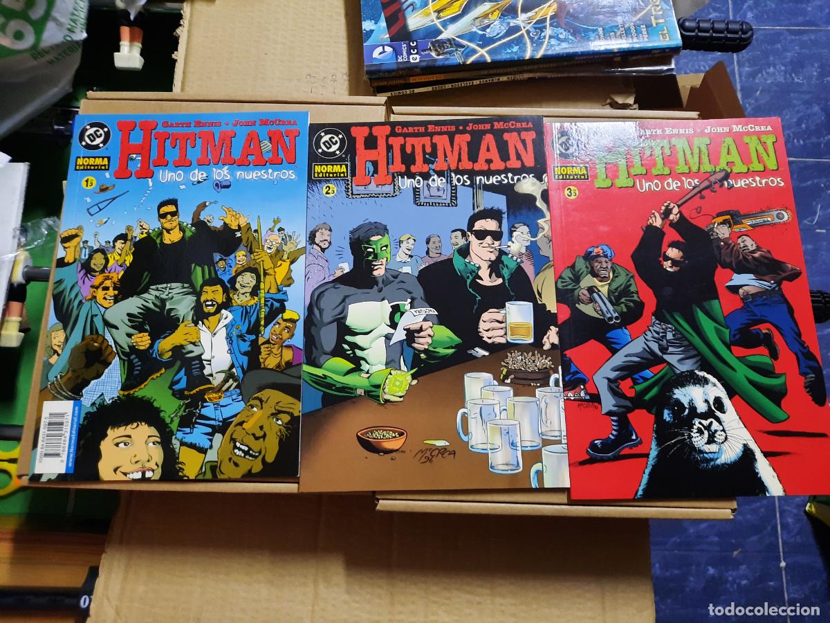 C&oacute;mics: HITMAN: UNO DE LOS NUESTROS N&ordm; 1 AL 3 - COMPLETA - ED. NORMA - Foto 1