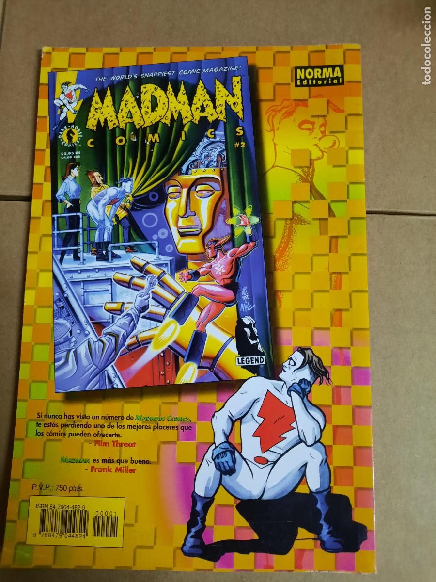 C&oacute;mics: MADMAN COMICS N&ordm; 1 DE 6 - ED. NORMA - Foto 2