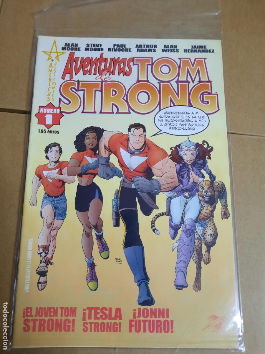 C&oacute;mics: AVENTURAS DE TOM STRONG N&ordm; 1 - AMERICAS BEST COMICS - Foto 1