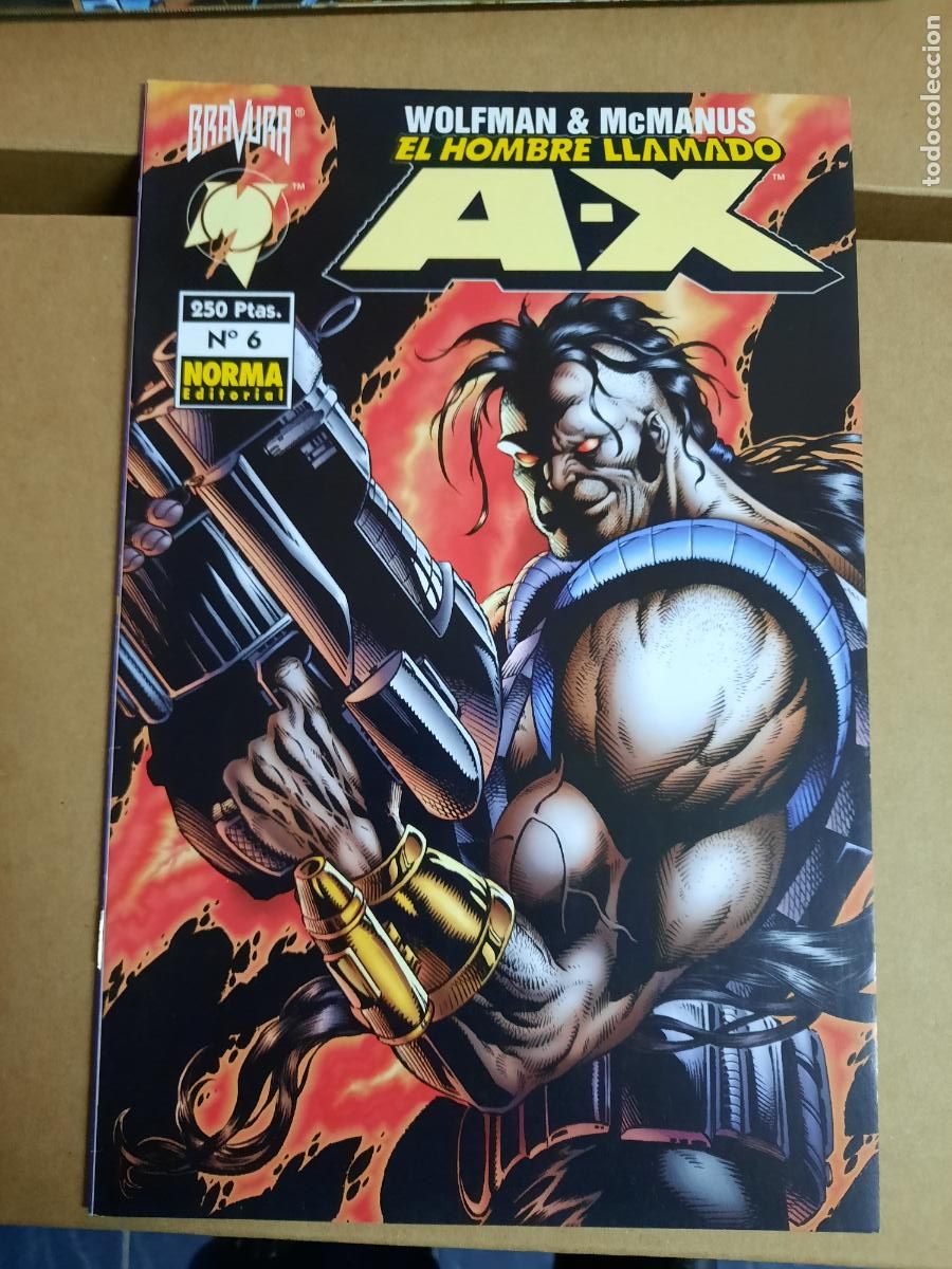 C&oacute;mics: EL HOMBRE LLAMADO A-X N&ordm; 1 AL 6 - ED. NORMA - Foto 2